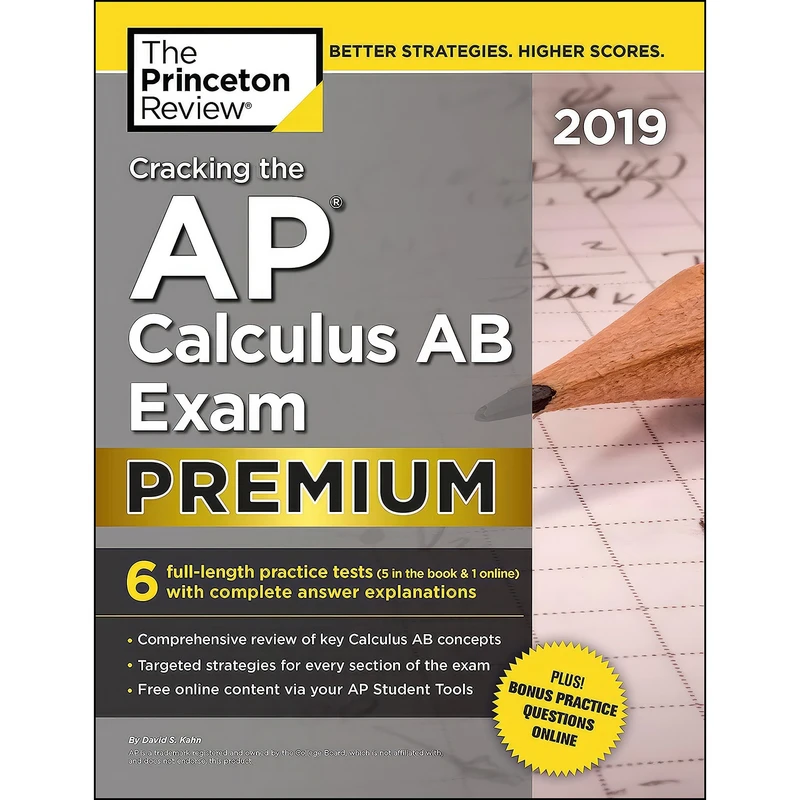 کتاب Cracking the AP Calculus AB Exam 2019, Premium Edition اثر The Princeton Review انتشارات Princeton Review