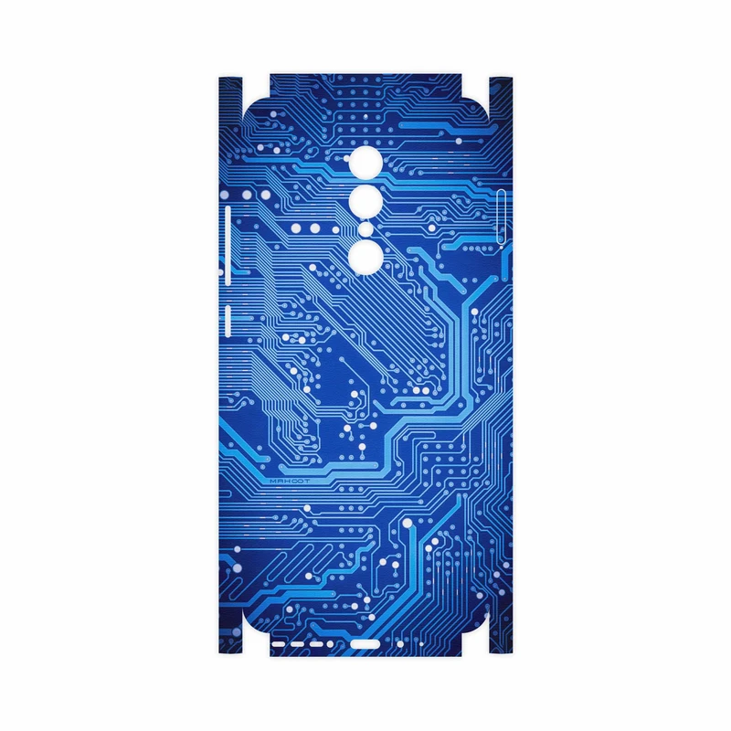 برچسب پوششی ماهوت مدل Blue Printed Circuit Board-FullSkin مناسب برای گوشی موبایل جی ال ایکس Shahin