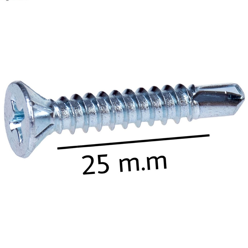 پیچ سرمته مدل 3.9C25 بسته 300 عددی