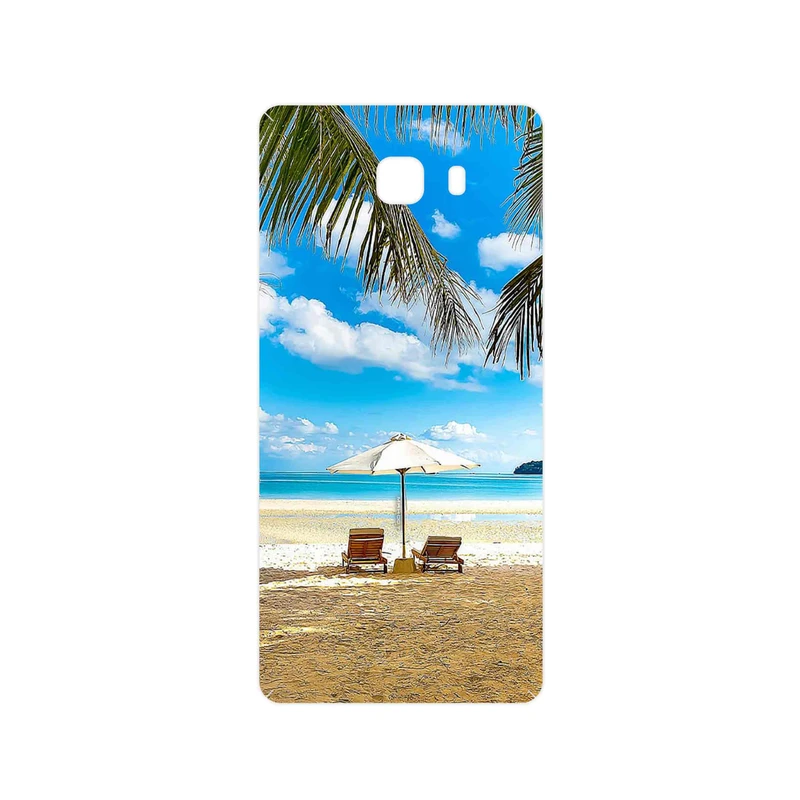 برچسب پوششی ماهوت مدل Beach مناسب برای گوشی موبایل سامسونگ Galaxy C9 Pro