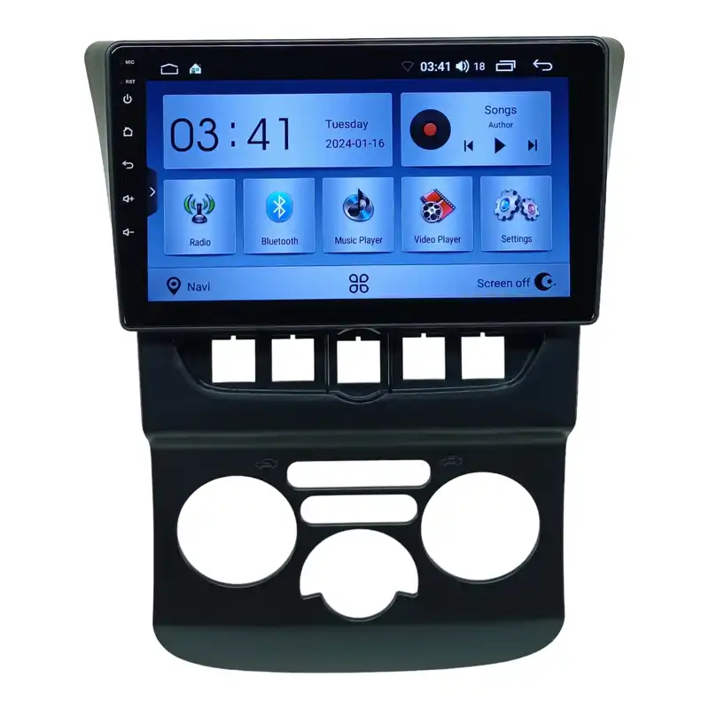 پخش کننده تصویری خودرو مدل اندروید Golden24 مناسب رانا