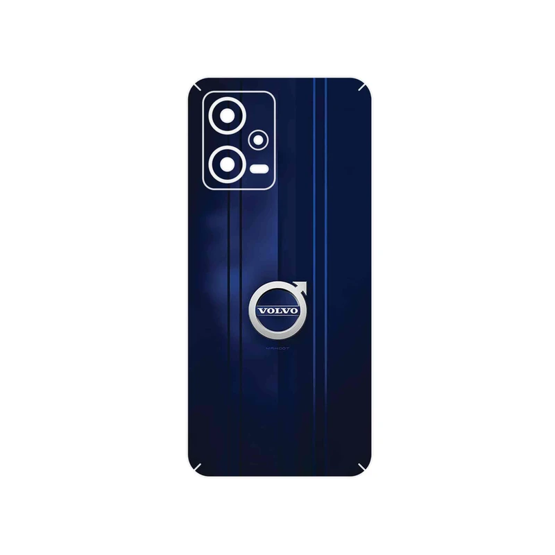 برچسب پوششی ماهوت مدل Volvo مناسب برای گوشی موبایل شیائومی Redmi Note 12 5G