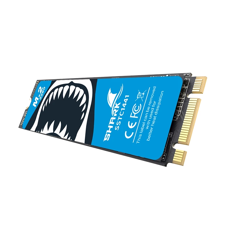 اس اس دی اینترنال SATA 3.0 شارک مدل SSTC 1441 M.2 2280  ظرفیت 256 گیگابایت