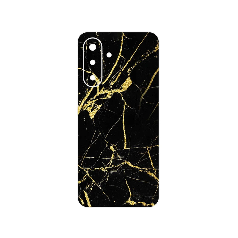 برچسب پوششی ماهوت مدل Graphite_Gold_Marble مناسب برای گوشی موبایل سامسونگ Galaxy A17 4G