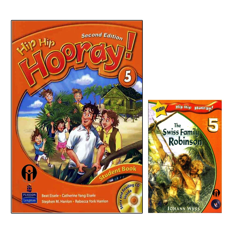 کتاب Hip Hip Hooray 5 اثر جمعی از نویسندگان انتشارات الوندپویان دو جلدی