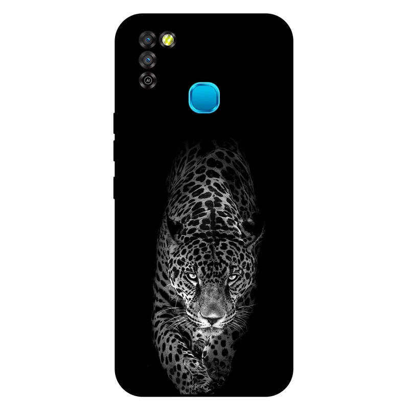 کاور مگافون طرح پلنگ مدل 1879 مناسب برای گوشی موبایل اینفینیکس Smart 5