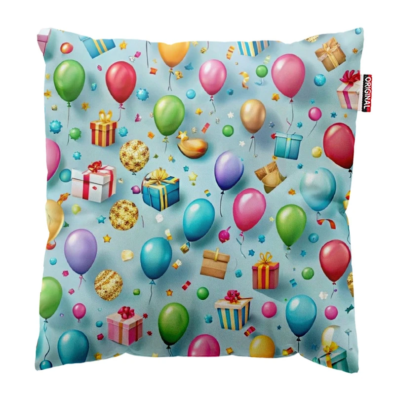 کوسن پاد آفرین طرح تولد کد 1752 سایز 30*30 سانتی متر