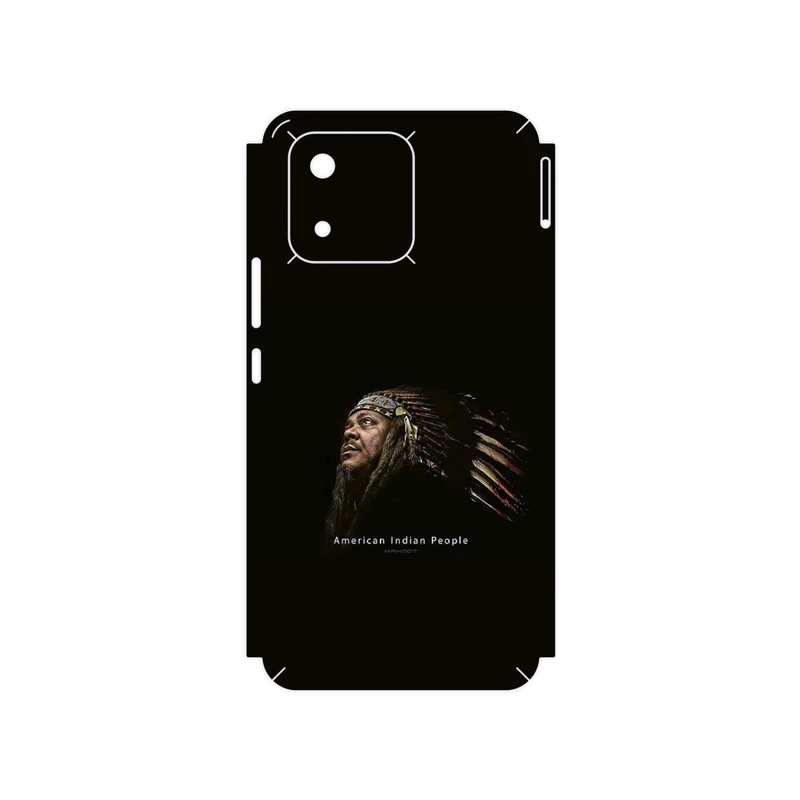 برچسب پوششی ماهوت مدل Portrait of an Indian Man مناسب برای گوشی موبایل آنر X5