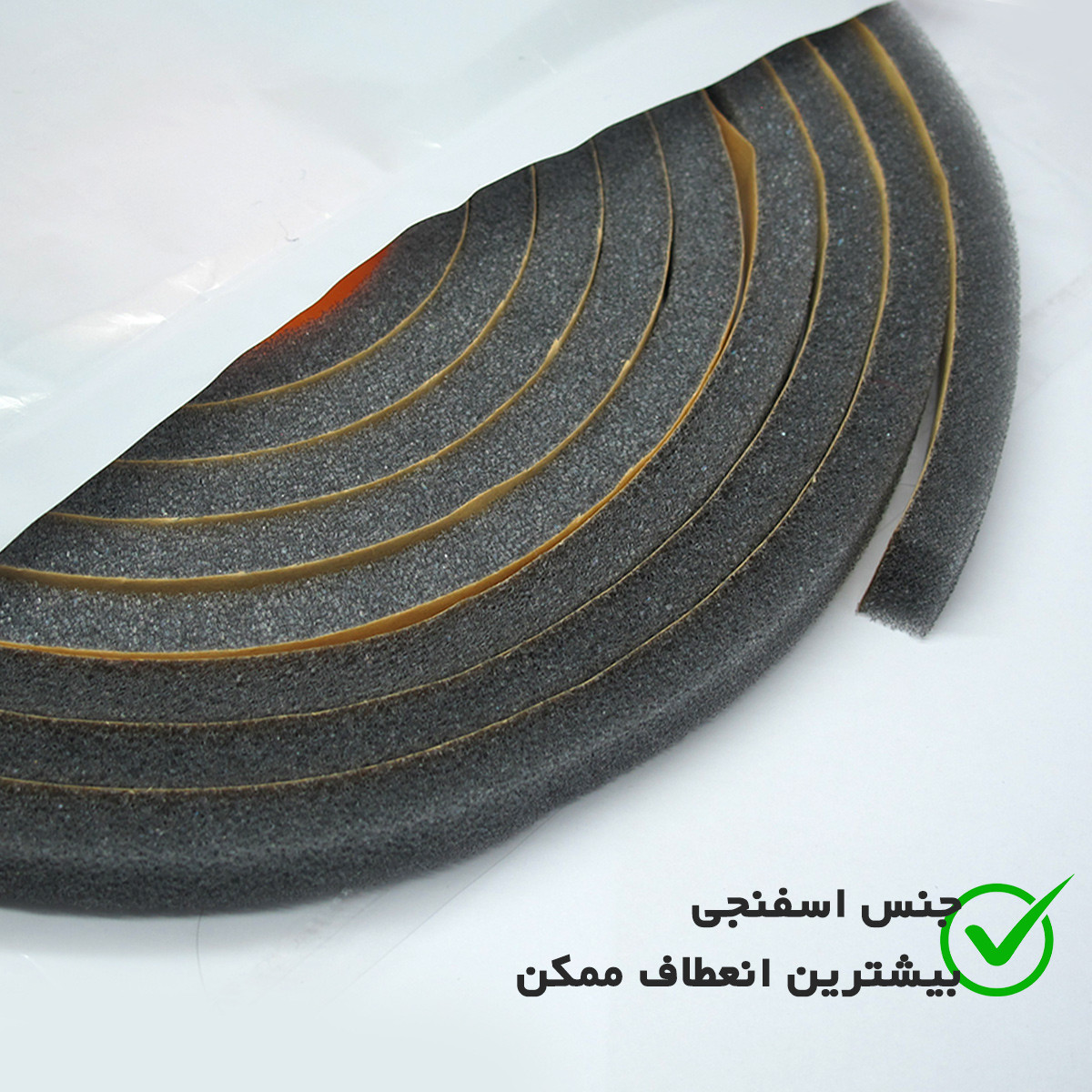 نوار درز گیر  ابزار کاران مدل ABR1 طول 4 متر بسته 4 عددی