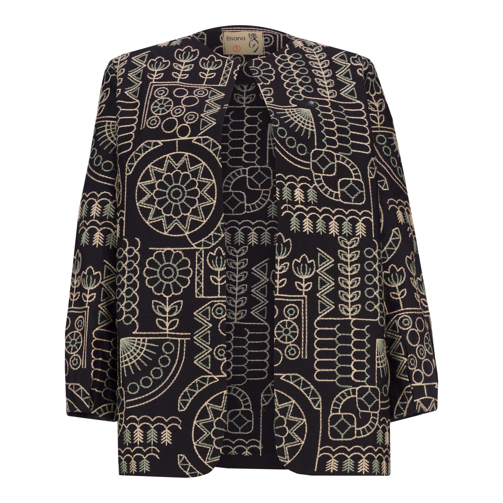 مانتو زنانه السانا مدل ژانین کد 207201 - - 1