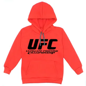 هودی پسرانه مدل W45 UFC رنگ قرمز