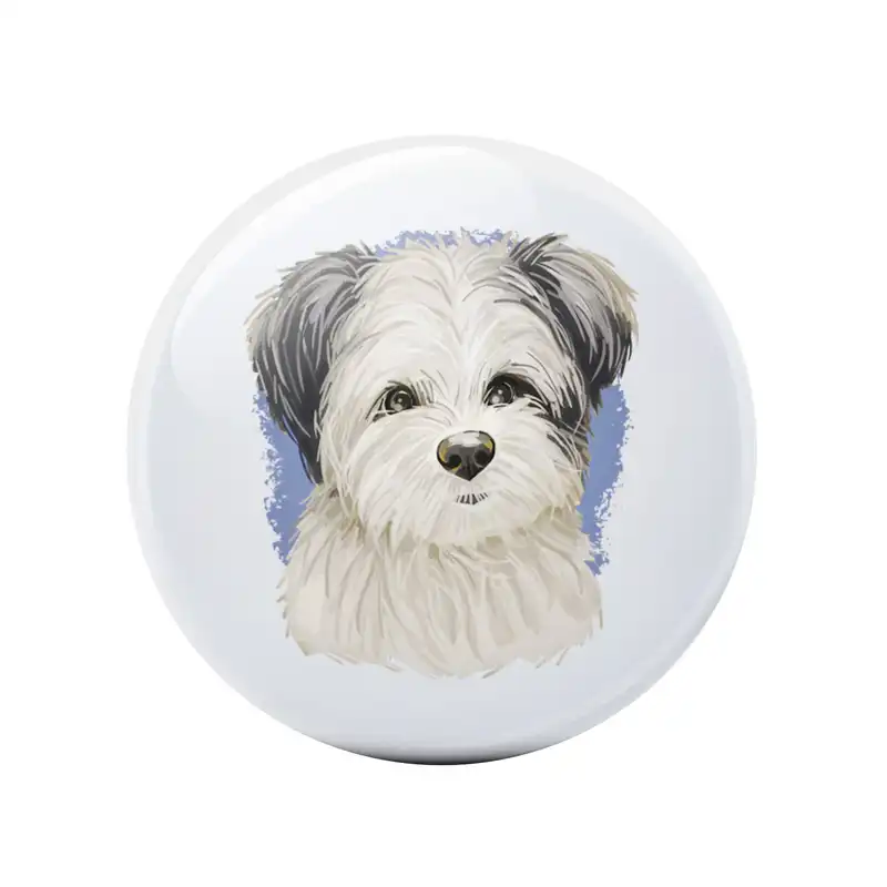 آینه جیبی پیکسل میکسل طرح سگ مدل 50PM-ANDO021