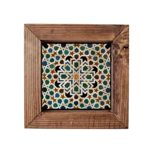 تابلو کاشی گلاک طرح سنتی کد FT1