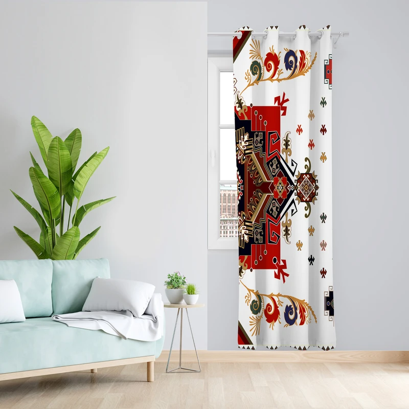 پرده مدل مخمل پانچی کد 4158 z سایز 140x200 سانتی متر