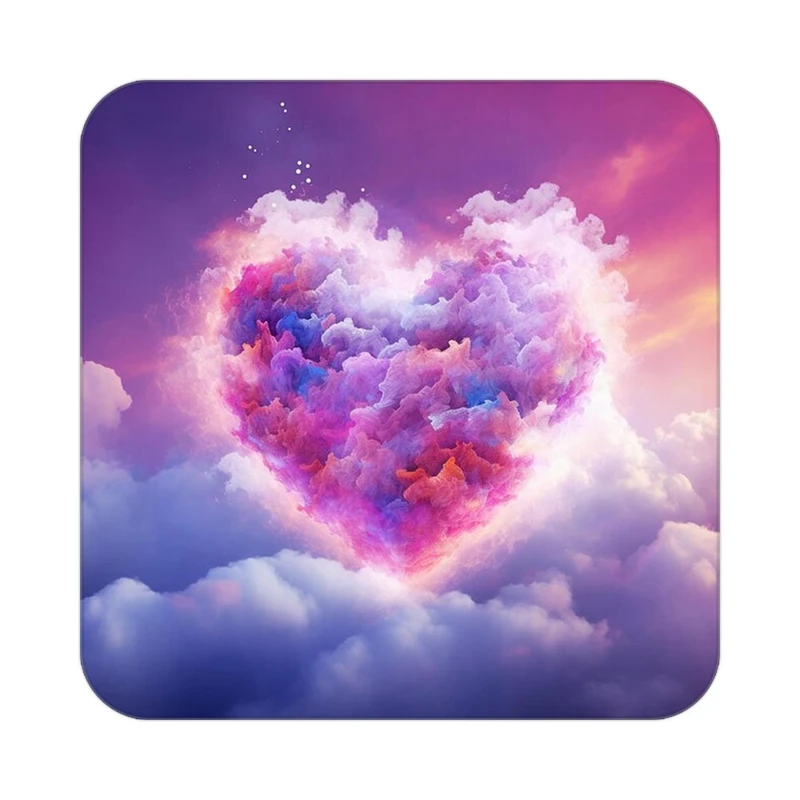 زیر لیوانی کاکتی مدل عاشقانه کد mp12057