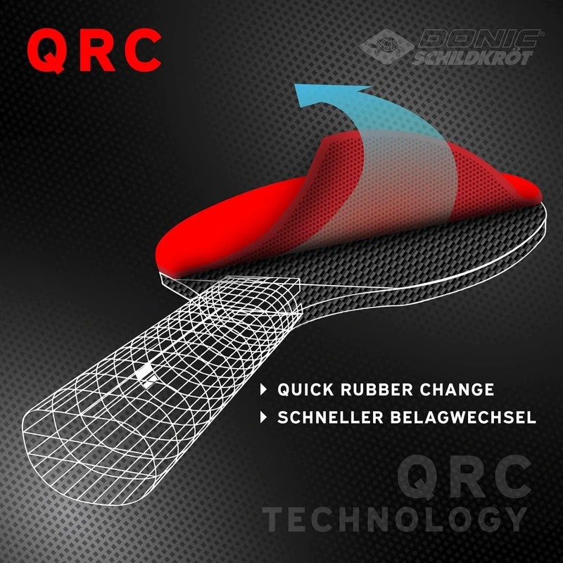 عکس شماره 5 : راکت پینگ پنگ دونیک مدل carbotec 900