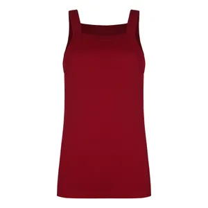 زیرپوش رکابی مردانه اوزتاش مدل 281179 رنگ زرشکی