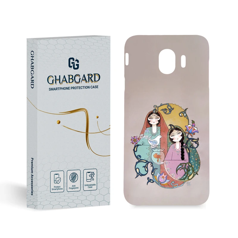 کاور قاب گارد مدل دخترانه مناسب برای گوشی موبایل سامسونگ Galaxy J4 2018
