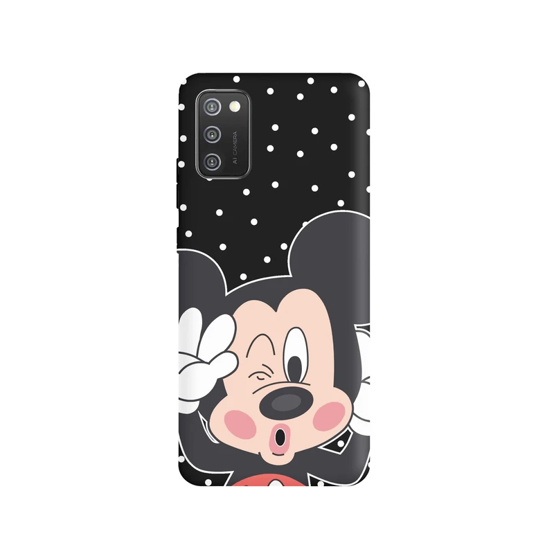 کاور طرح میکی موس کد y295 مناسب برای گوشی موبایل سامسونگ Galaxy A02s