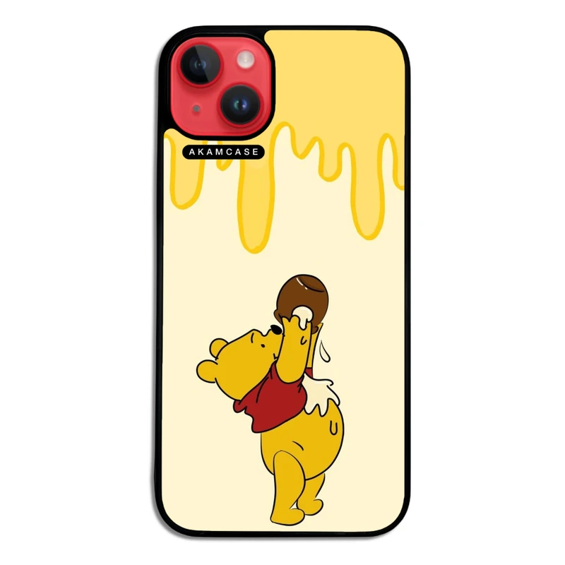کاور آکام مدل AMC-WA14PLUS-POOH-14 مناسب برای گوشی موبایل اپل iPhone 14 Plus