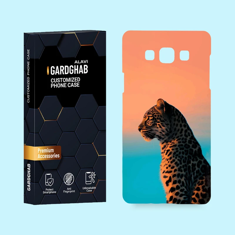 کاور گارد قاب علوی مدل حیوانات مناسب برای گوشی موبایل سامسونگ Galaxy A7 2015 / A700