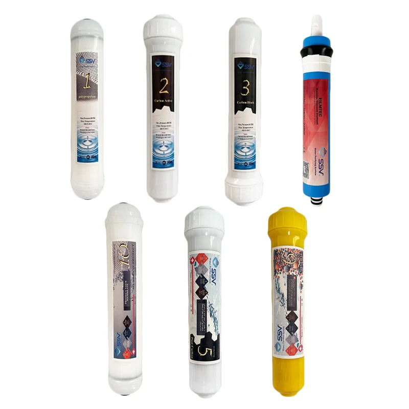 فیلتر دستگاه تصفیه آب اس اس وی مدل L710 بسته 7 عددی