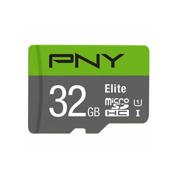 کارت حافظه microSDXC پی ان وای مدل Elite کلاس 10 استاندارد UHS-I سرعت 100MBps ظرفیت 32 گیگابایت بسته 10 عددی