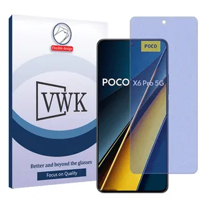 VWK Tough model Matte anti-blue screen protector suitable for Xiaomi Poco X6 Pro mobile phone