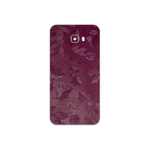 MAHOOT Red-Wildflower Cover Sticker for Samsung Galaxy C7 Pro