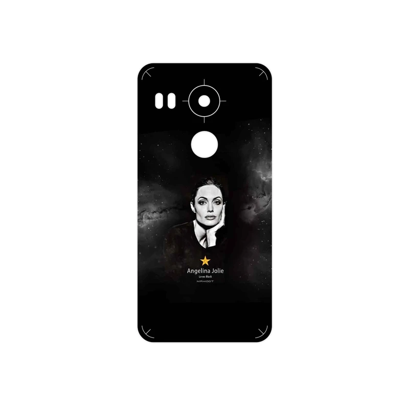 برچسب پوششی ماهوت مدل Angelina Jolie مناسب برای گوشی موبایل گوگل Nexus 5X