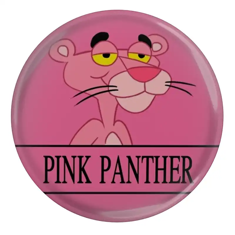 مگنت مدل S12951 طرح کارتون پلنگ صورتی