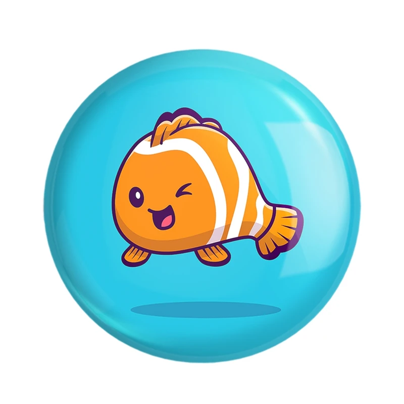 مگنت خندالو مدل حیوانات بامزه ماهی کد 29735