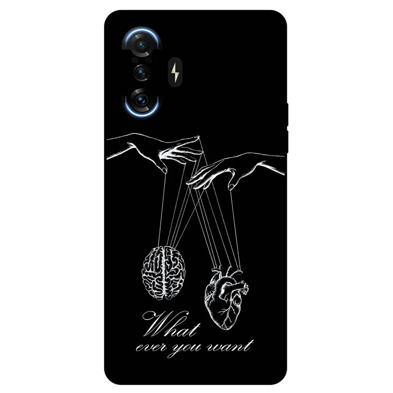 کاور مگافون طرح فکر و احساس مدل 1899 مناسب برای گوشی موبایل شیائومی Poco F3 GT 