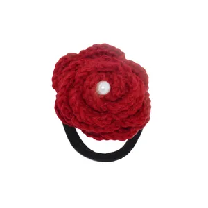 کش مو زنانه مدل گل رز