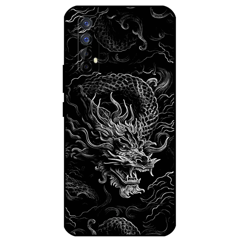 کاور مگافون طرح اژدها مدل 1897 مناسب برای گوشی موبایل ریلمی 7    