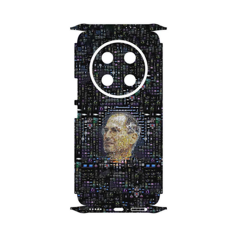 برچسب پوششی ماهوت مدل Collage of Steve Jobs 2-FullSkin مناسب برای گوشی موبایل آنر X9c