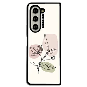 AKAM AMC-WSGZFOLD5-LEAVES-16 Cover For Samsung Galaxy Z Fold 5