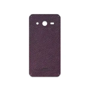 MAHOOT Purple-Leather Cover Sticker for Samsung Galaxy Core 2