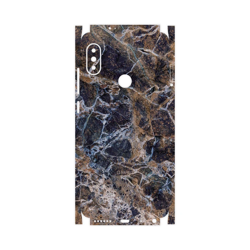 برچسب پوششی ماهوت مدل Earth-White-Marble-FullSkin مناسب برای گوشی موبایل شیائومی Redmi Note 5 Pro