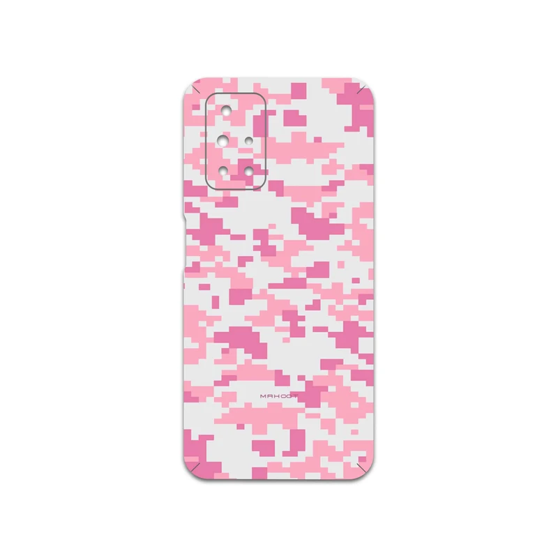 برچسب پوششی ماهوت مدل Army-Pink-pixel مناسب برای گوشی موبایل شیائومی Redmi 10 Prime