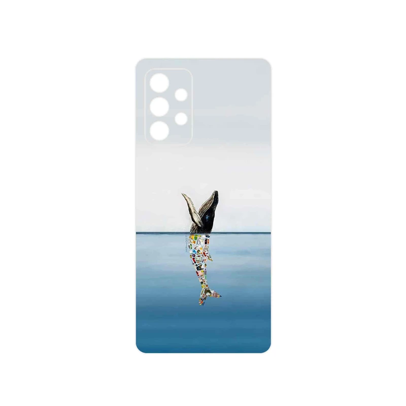 برچسب پوششی ماهوت مدل Collage of Sea Trash مناسب برای گوشی موبایل سامسونگ Galaxy A52s 5G