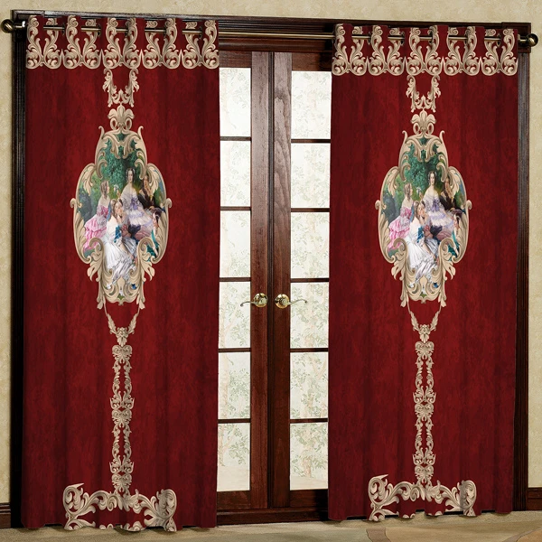 پرده کد 7490 سایز 280x140 سانتی متر