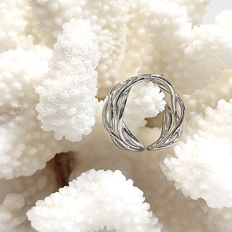 انگشتر نقره زنانه اقلیمه مدل AN139