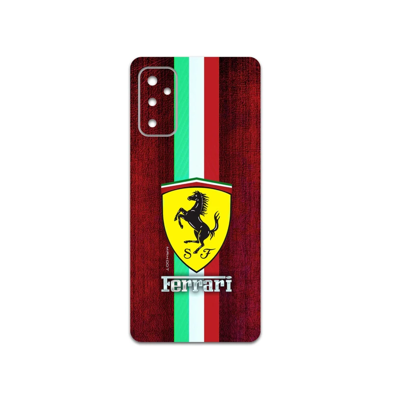 برچسب پوششی ماهوت مدل Ferrari مناسب برای گوشی موبایل سامسونگ Galaxy M52 5G