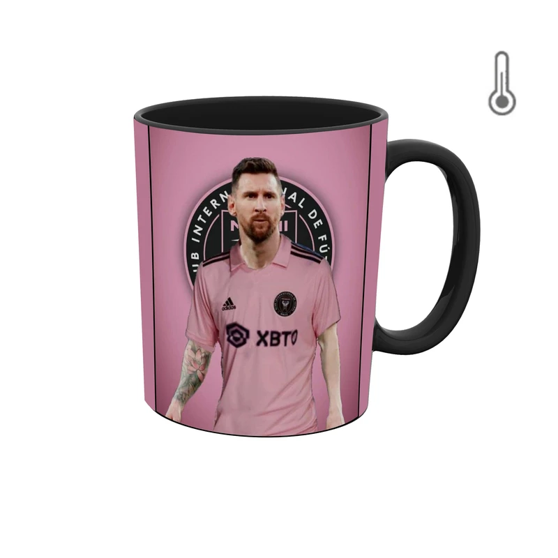 ماگ حرارتی طرح اینتر میامی مسی 