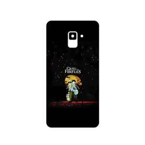 MAHOOT Grave of the Fireflies Cover Sticker for Samsung Galaxy A8 Plus 2018