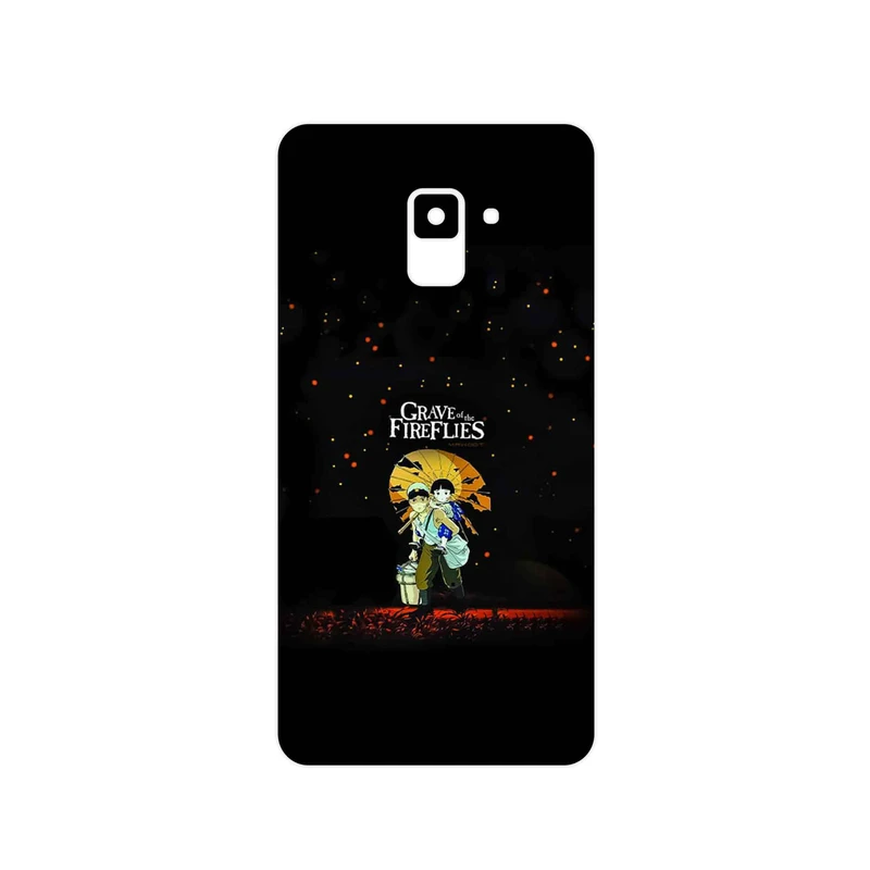 برچسب پوششی ماهوت مدل Grave of the Fireflies مناسب برای گوشی موبایل سامسونگ Galaxy A8 Plus 2018