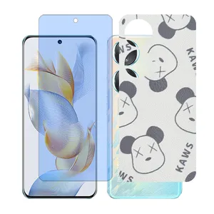 Glass together model matte anti blue screen protector suitable for Honor X9b mobile phone with back cover sticker