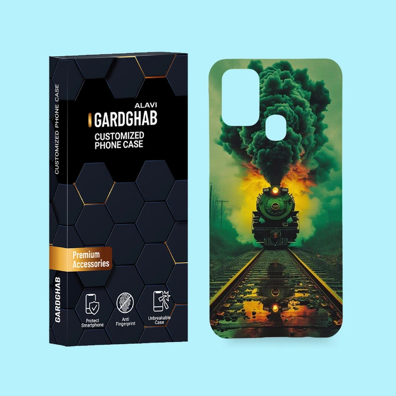 کاور گارد قاب علوی مدل هنری مناسب برای گوشی موبایل سامسونگ Galaxy M31