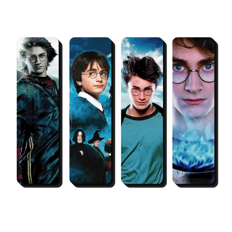 نشانگر کتاب مدل هری پاتر کد KLMX-HP24 مجموعه 4 عددی